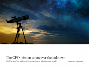 The CFO mission to uncover the unknown
