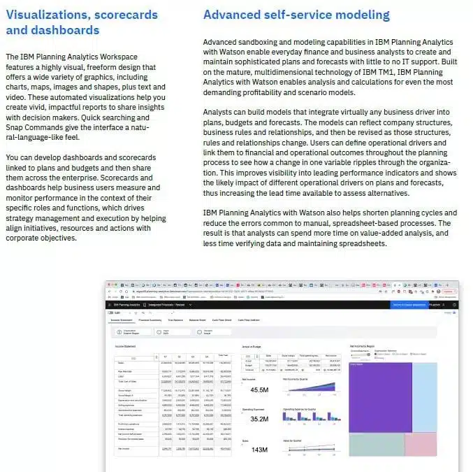IBM Planning Analytics With Watson